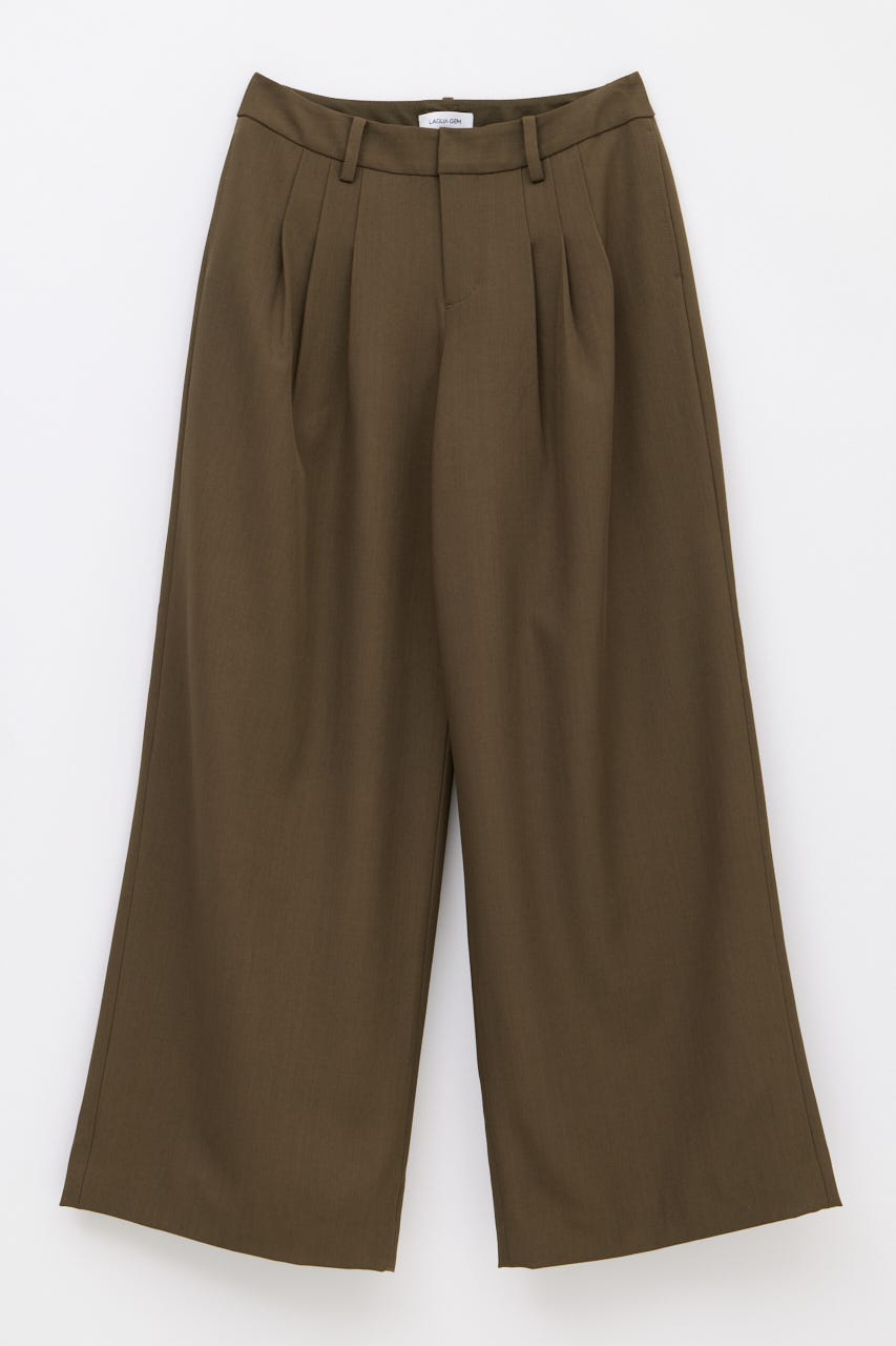 BASIC WIDE スラックス BRN XS
