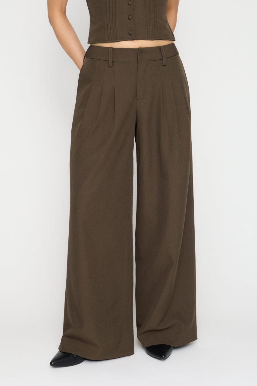 LAGUA GEM | BASIC WIDE スラックス (パンツ ) |SHEL'TTER WEBSTORE LAGUA GEM | BASIC WIDE スラックス (パンツ ) |SHEL'TTER WEBSTORE