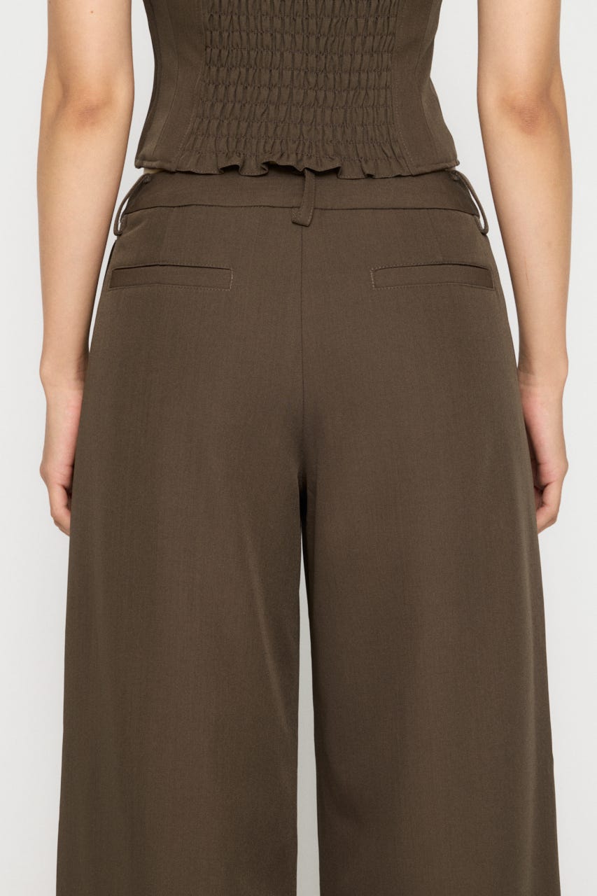 BASIC WIDE スラックス BRN XS