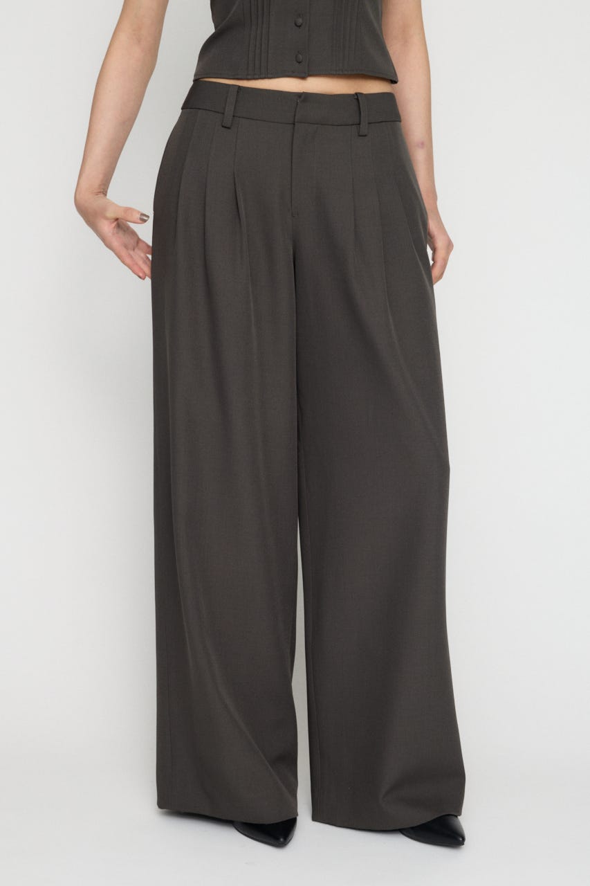 BASIC WIDE スラックス GRY XS