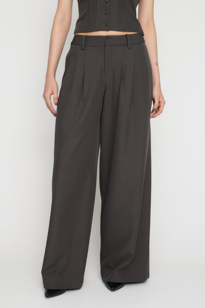 BASIC WIDE スラックス GRY XS