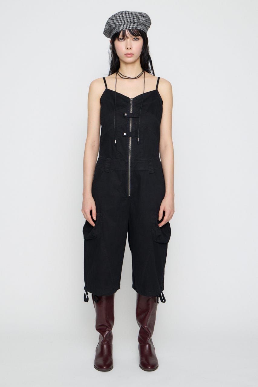 MILITARY CAMI オールインワン BLK S