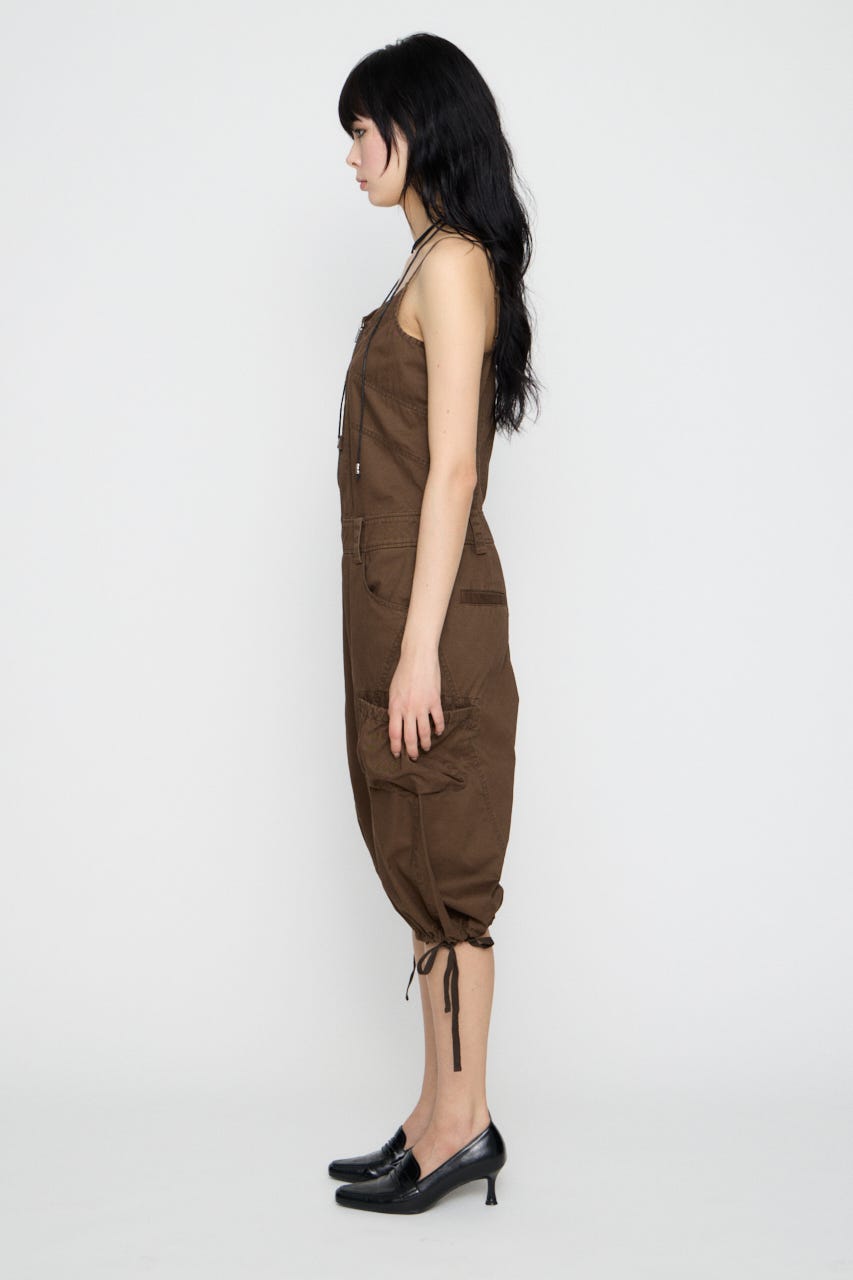 MILITARY CAMI オールインワン BRN S