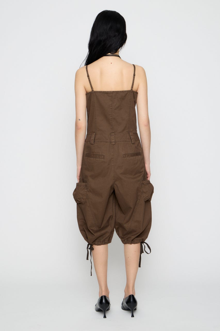MILITARY CAMI オールインワン BRN S