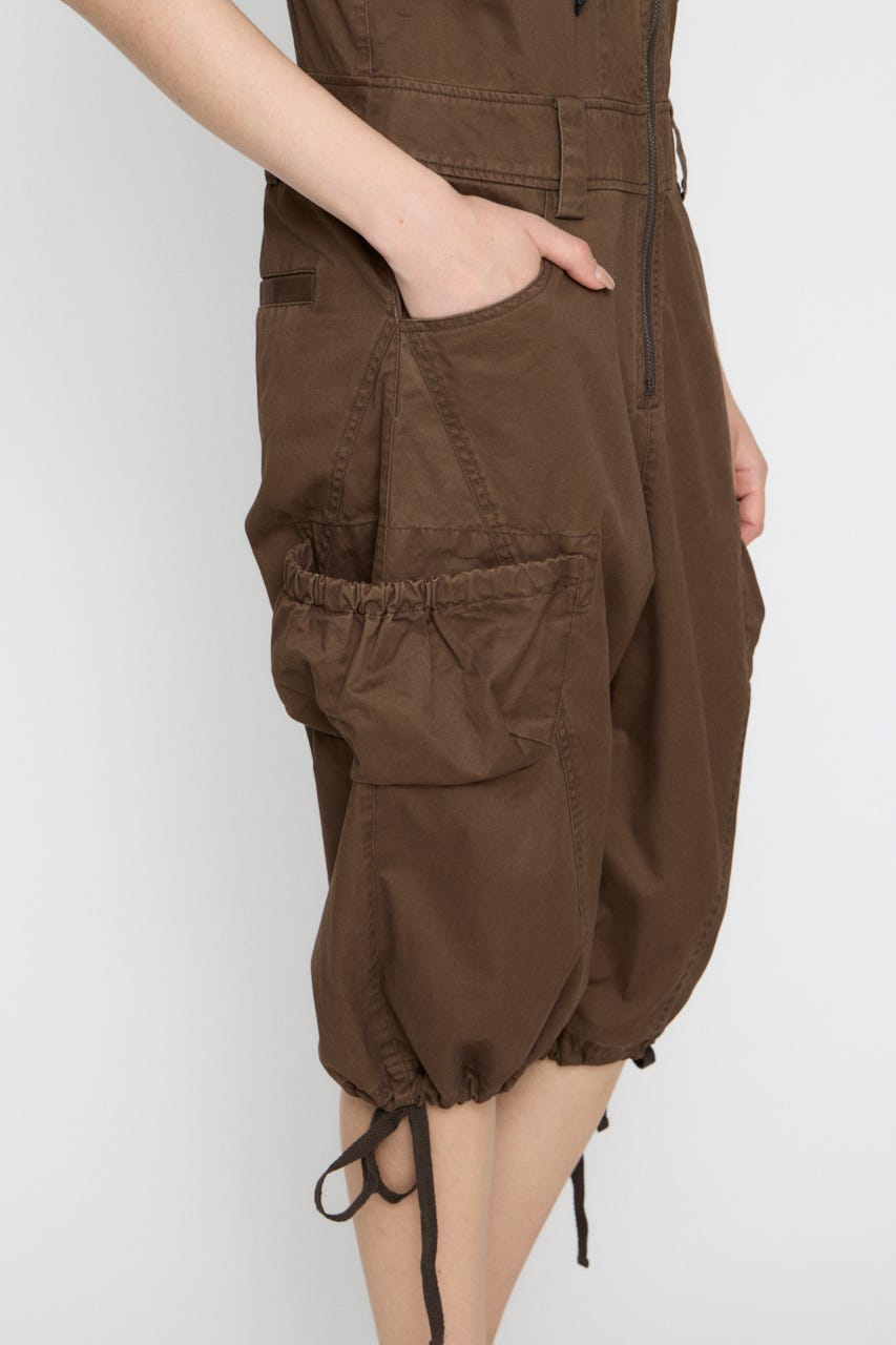 MILITARY CAMI オールインワン BRN S