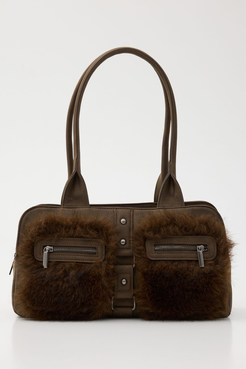 LAGUA GEM | FAUX FUR BOSTON バッグ (すべて ) |SHEL'TTER WEBSTORE