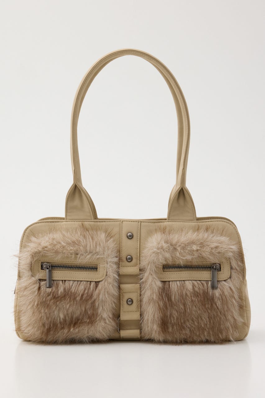 LAGUA GEM | FAUX FUR BOSTON バッグ (すべて ) |SHEL'TTER WEBSTORE