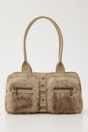 FAUX FUR BOSTON バッグ