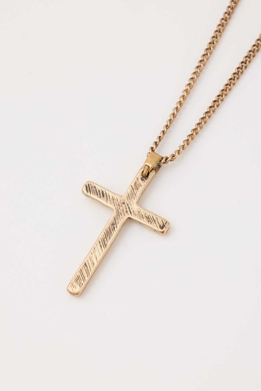 CLASSIC CROSS ネックレス GLD FREE