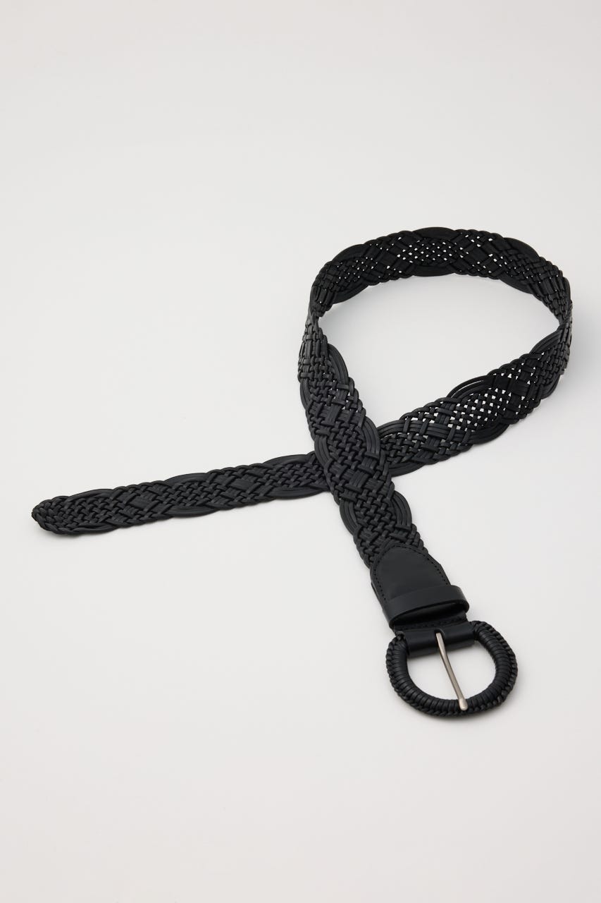 BRAIDED ベルト BLK FREE