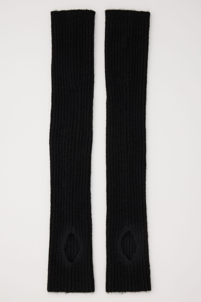 HEEL HOLE レッグウォーマー BLK FREE