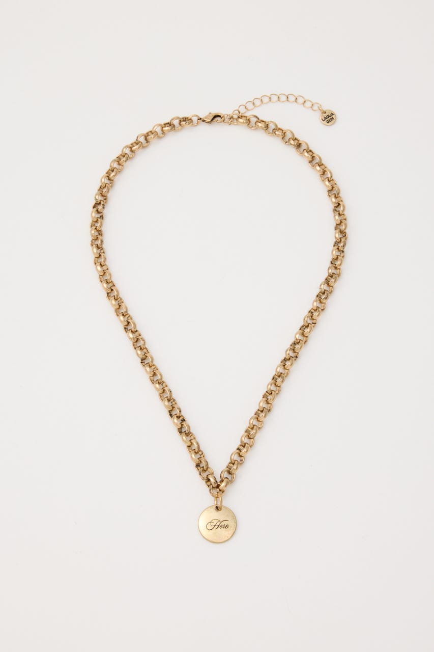 THICK CHAIN ネックレス GLD FREE
