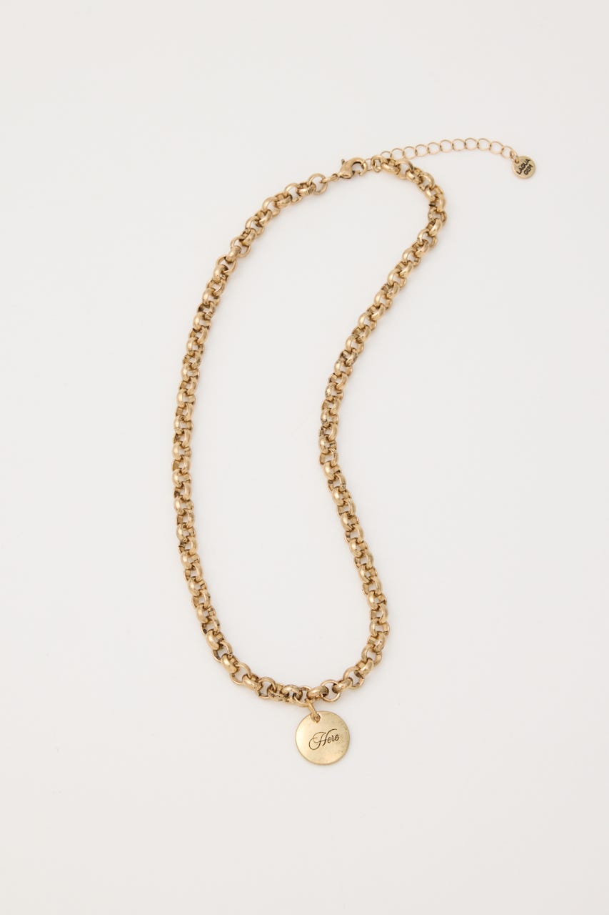 THICK CHAIN ネックレス GLD FREE