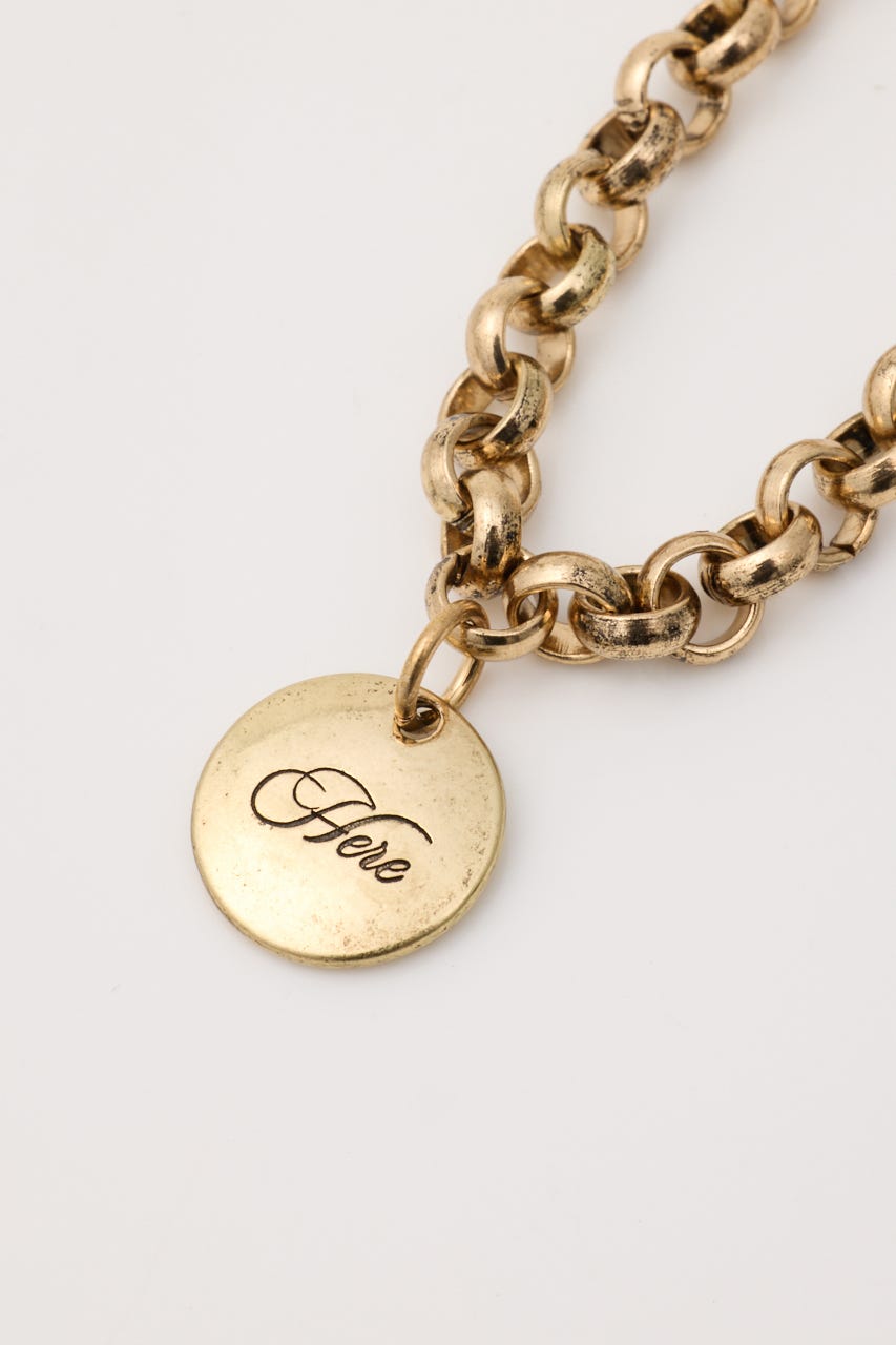 THICK CHAIN ネックレス GLD FREE
