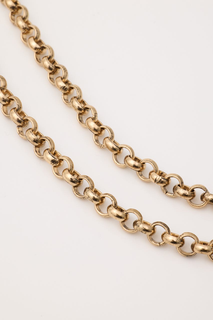 THICK CHAIN ネックレス GLD FREE