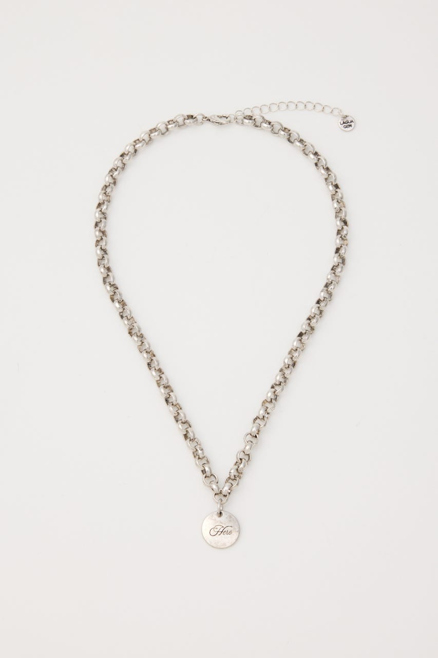 THICK CHAIN ネックレス SLV FREE
