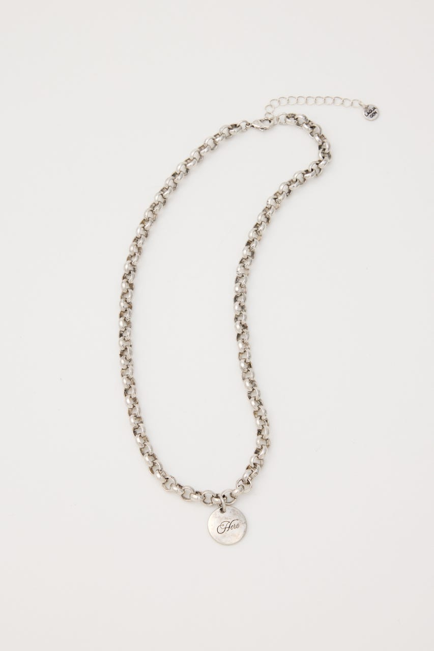 THICK CHAIN ネックレス SLV FREE