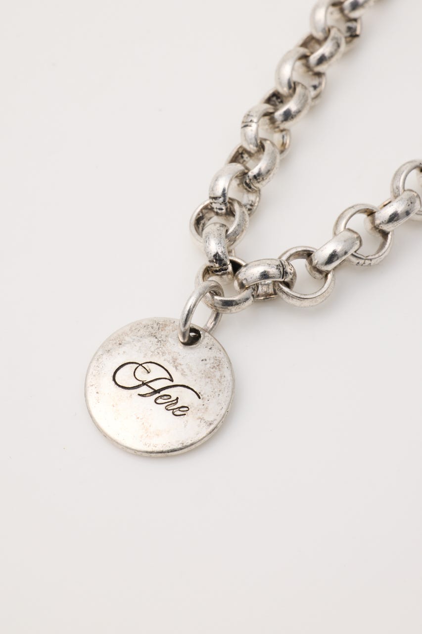 THICK CHAIN ネックレス SLV FREE