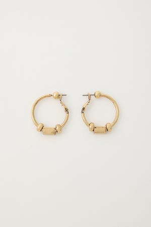 MANY PARTS HOOP ピアス
