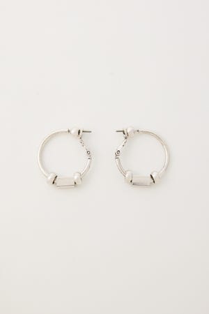 MANY PARTS HOOP ピアス