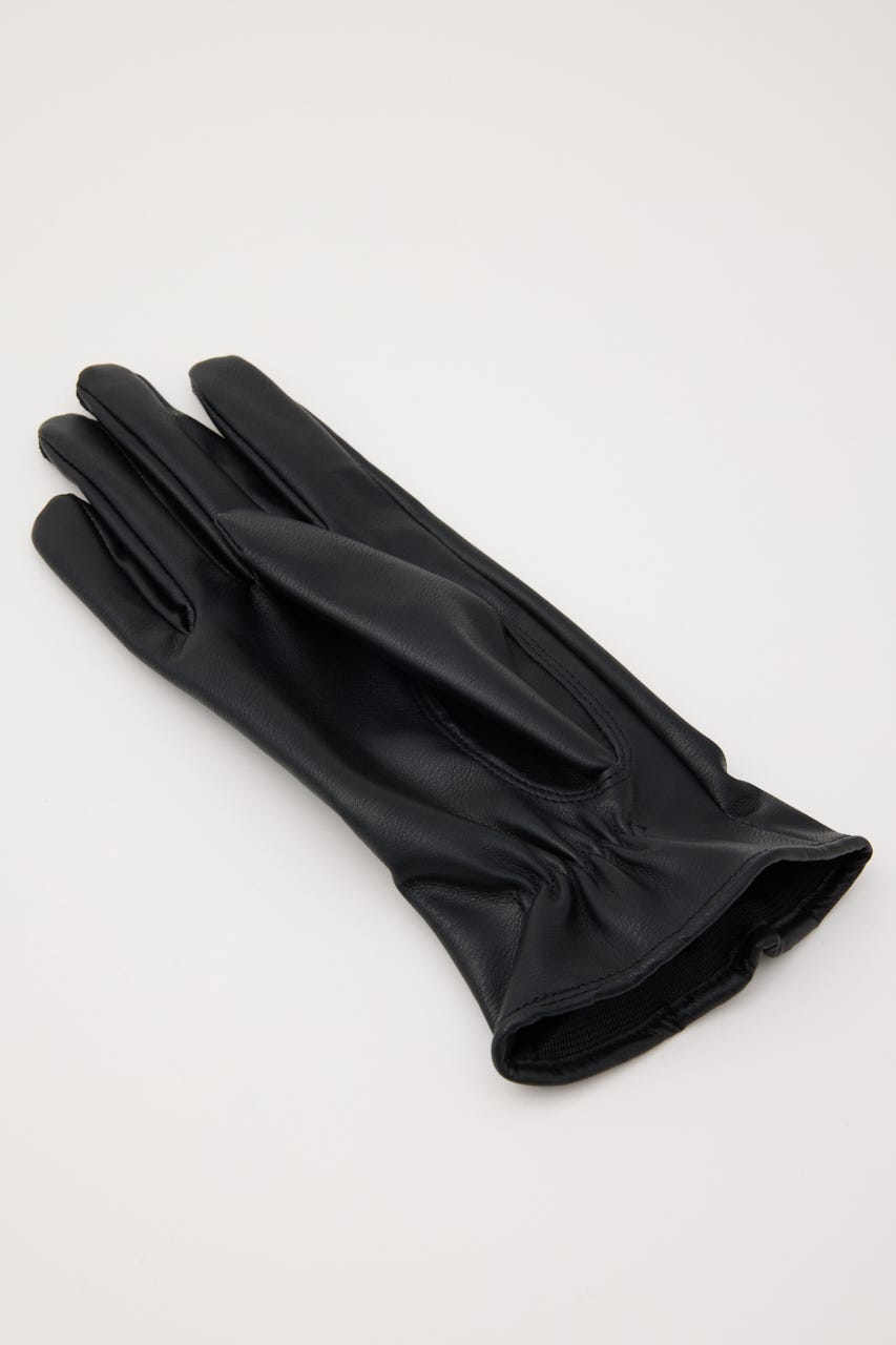 NARROW LEATHER グローブ BLK FREE