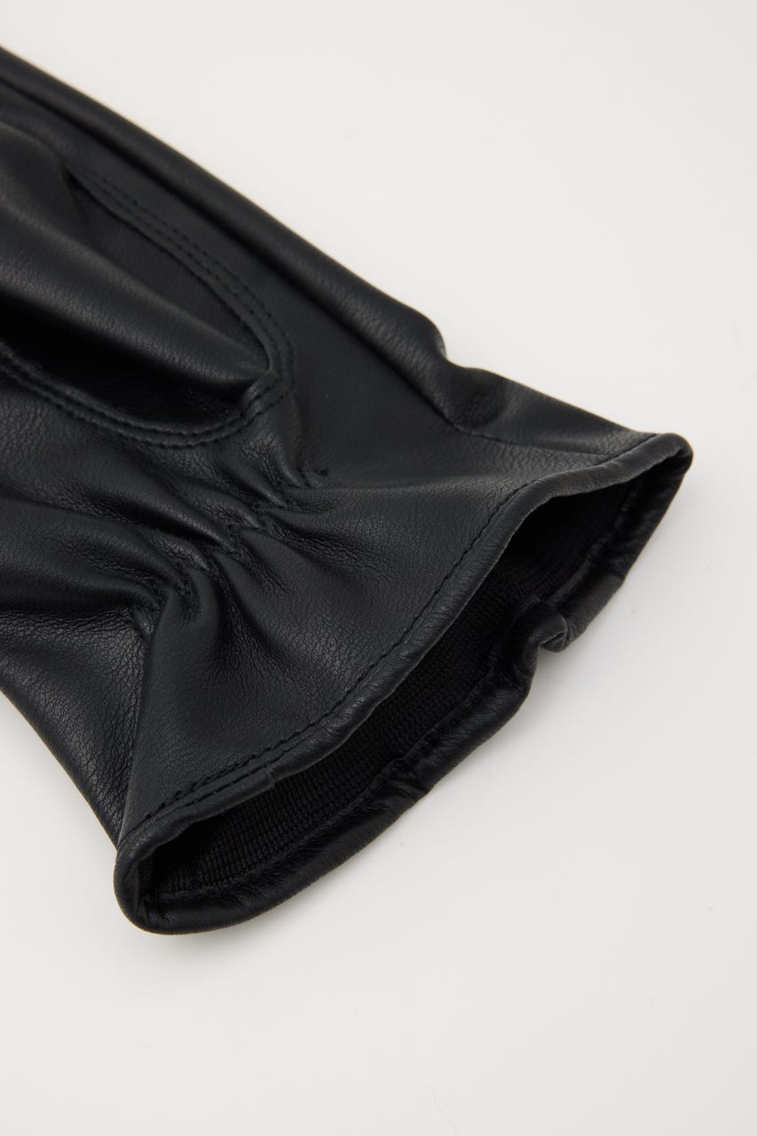 NARROW LEATHER グローブ BLK FREE