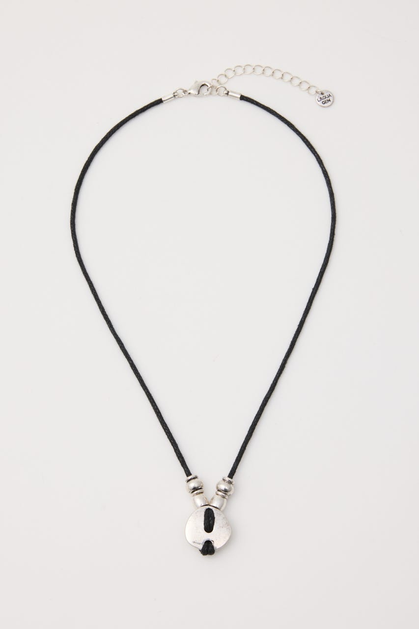 PLATE POINT ROPE ネックレス SLV FREE