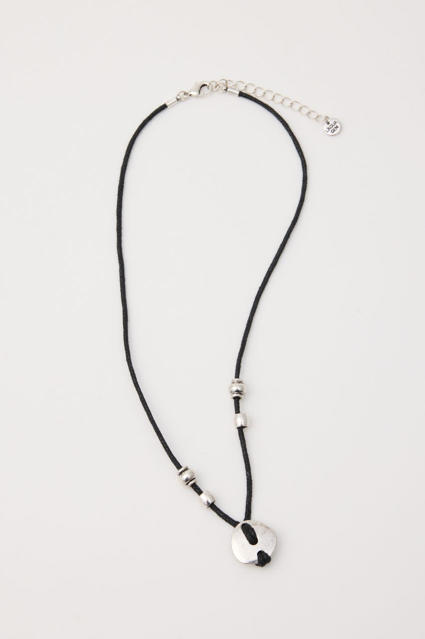 PLATE POINT ROPE ネックレス SLV FREE
