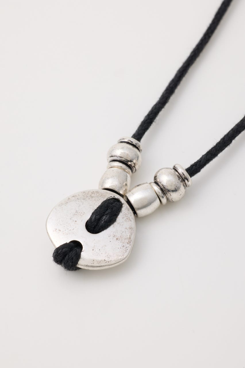 PLATE POINT ROPE ネックレス SLV FREE