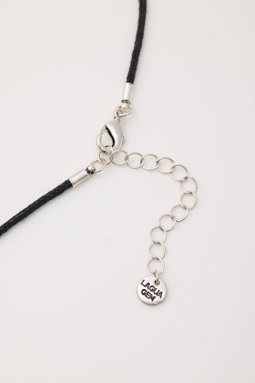 PLATE POINT ROPE ネックレス SLV FREE