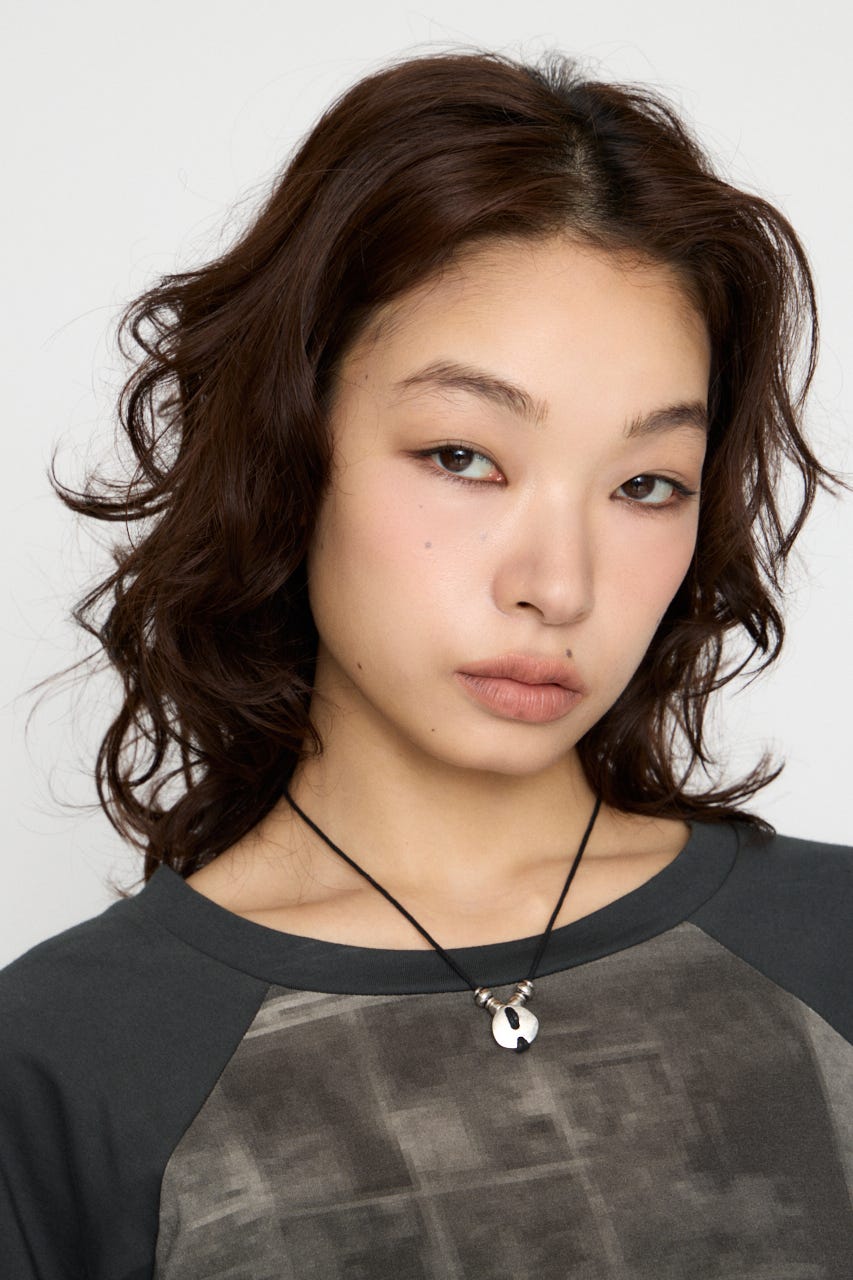 PLATE POINT ROPE ネックレス SLV FREE