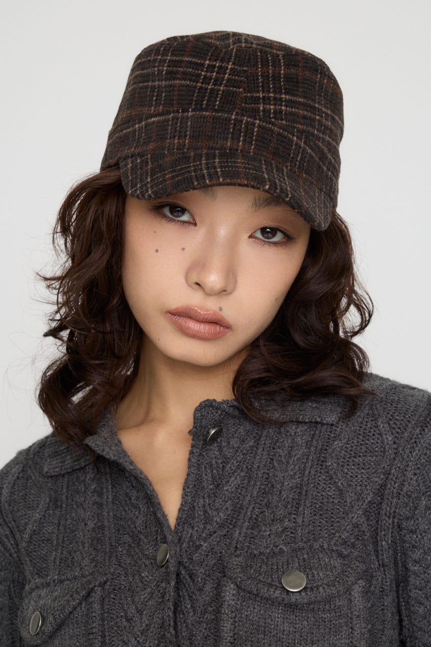 CHECK WORK キャップ BRN FREE