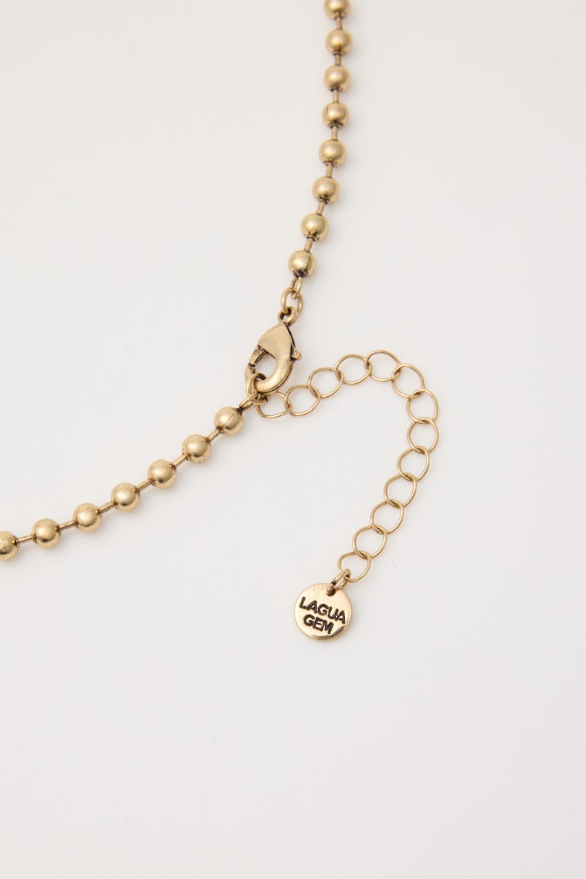 POINT CHARM ネックレス GLD FREE