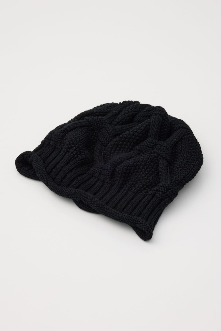 LOOSEY KNIT ビーニー BLK FREE