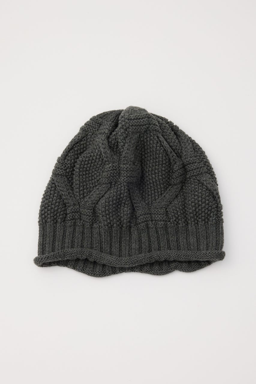 LOOSEY KNIT ビーニー GRY FREE
