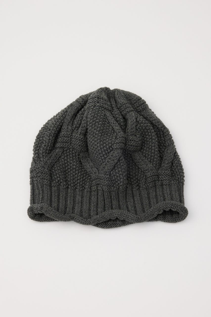 LOOSEY KNIT ビーニー GRY FREE