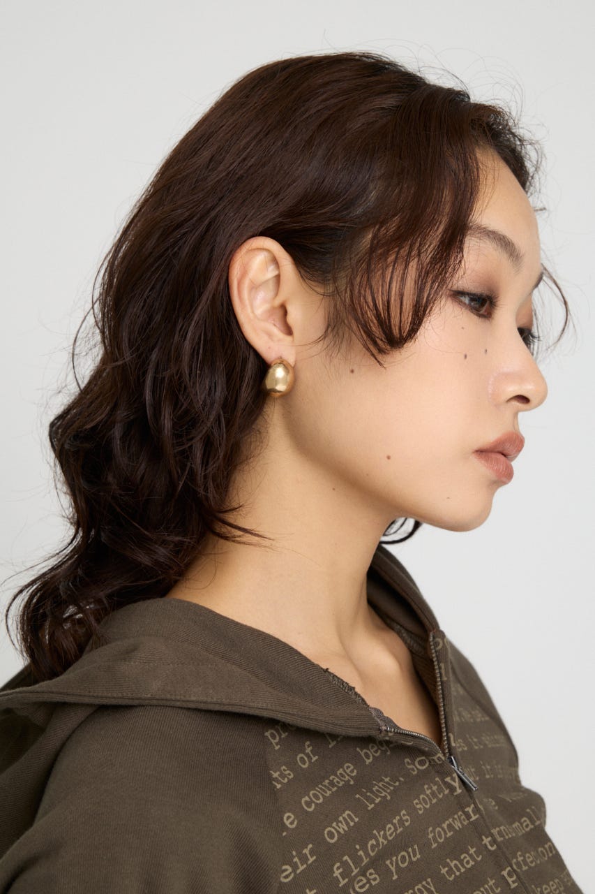 BALL MINI ピアス GLD FREE