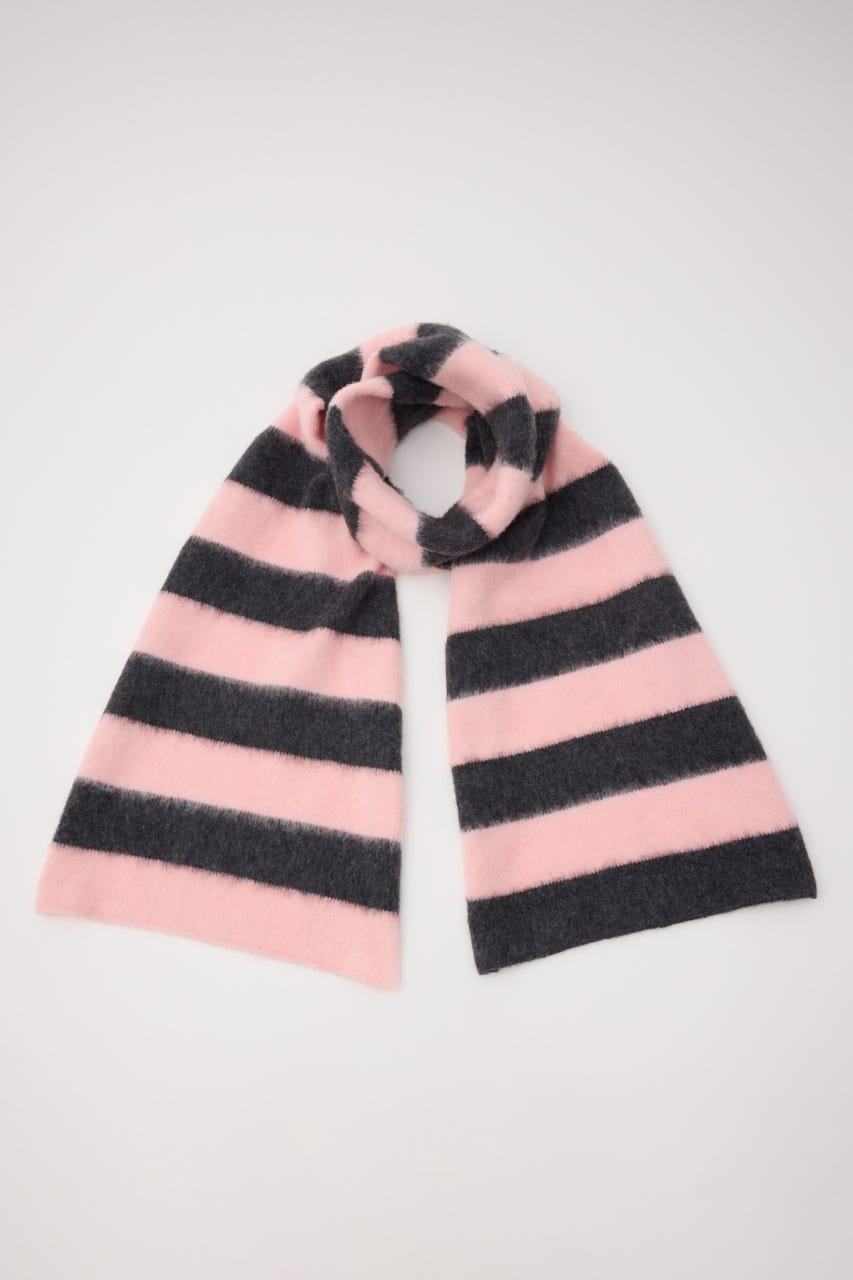 SOFT FLUFFY STOLE CLIP SET PNK FREE