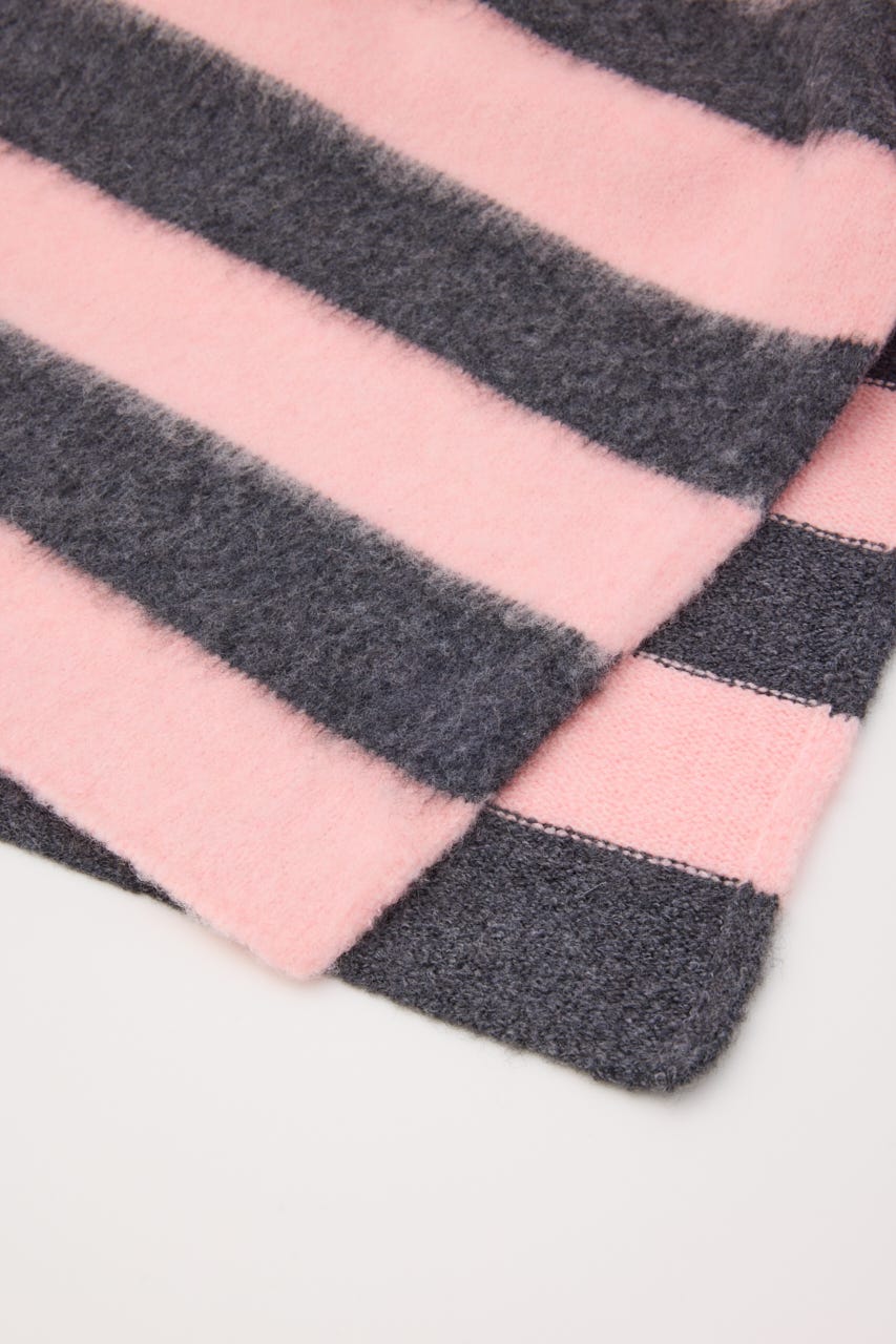 SOFT FLUFFY STOLE CLIP SET PNK FREE