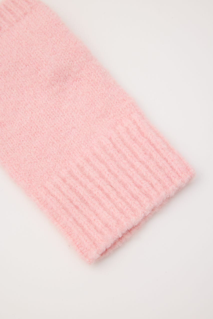 SOFT FLUFFY アームウォーマー PNK FREE