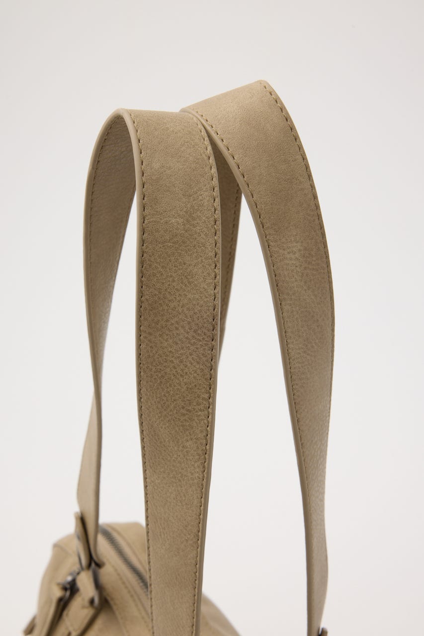 ZIP POINT HAND バッグ BEG FREE