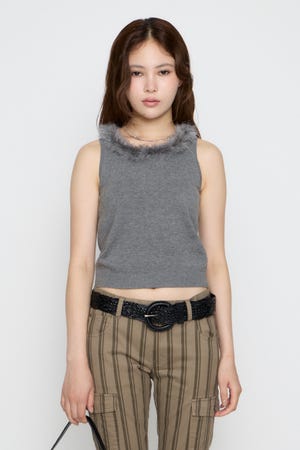 FUR POINT タンクトップ