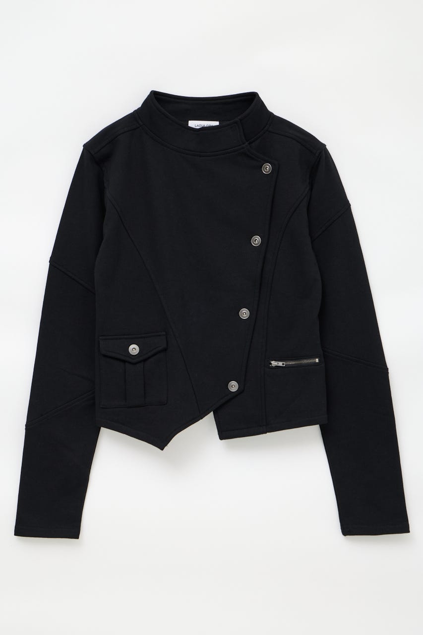 SIDE BUTTON CUT ジャケット BLK FREE