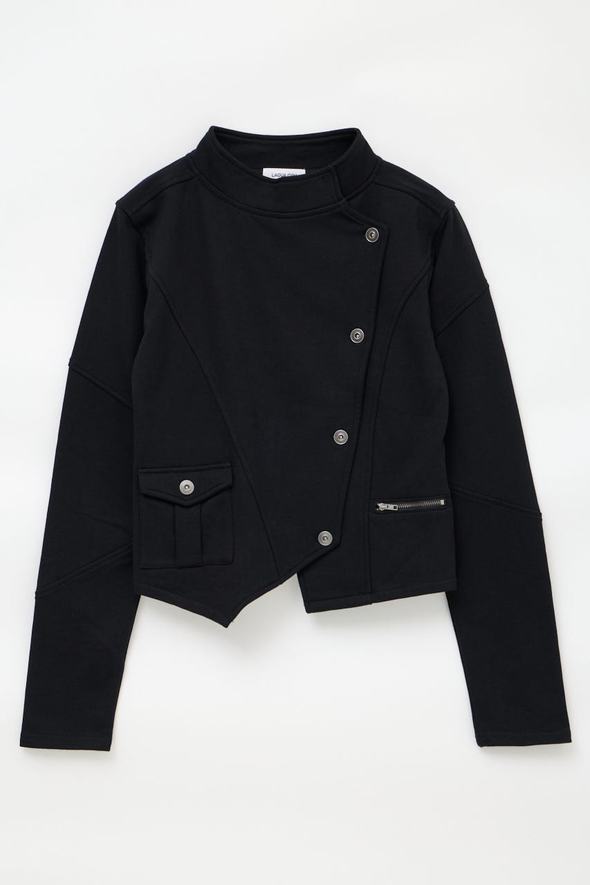SIDE BUTTON CUT ジャケット BLK FREE