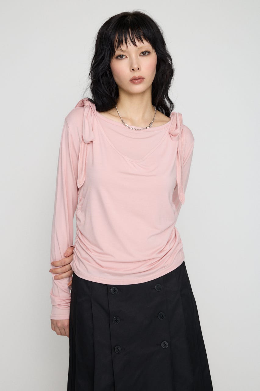 LAYERED USEFUL トップス PNK FREE