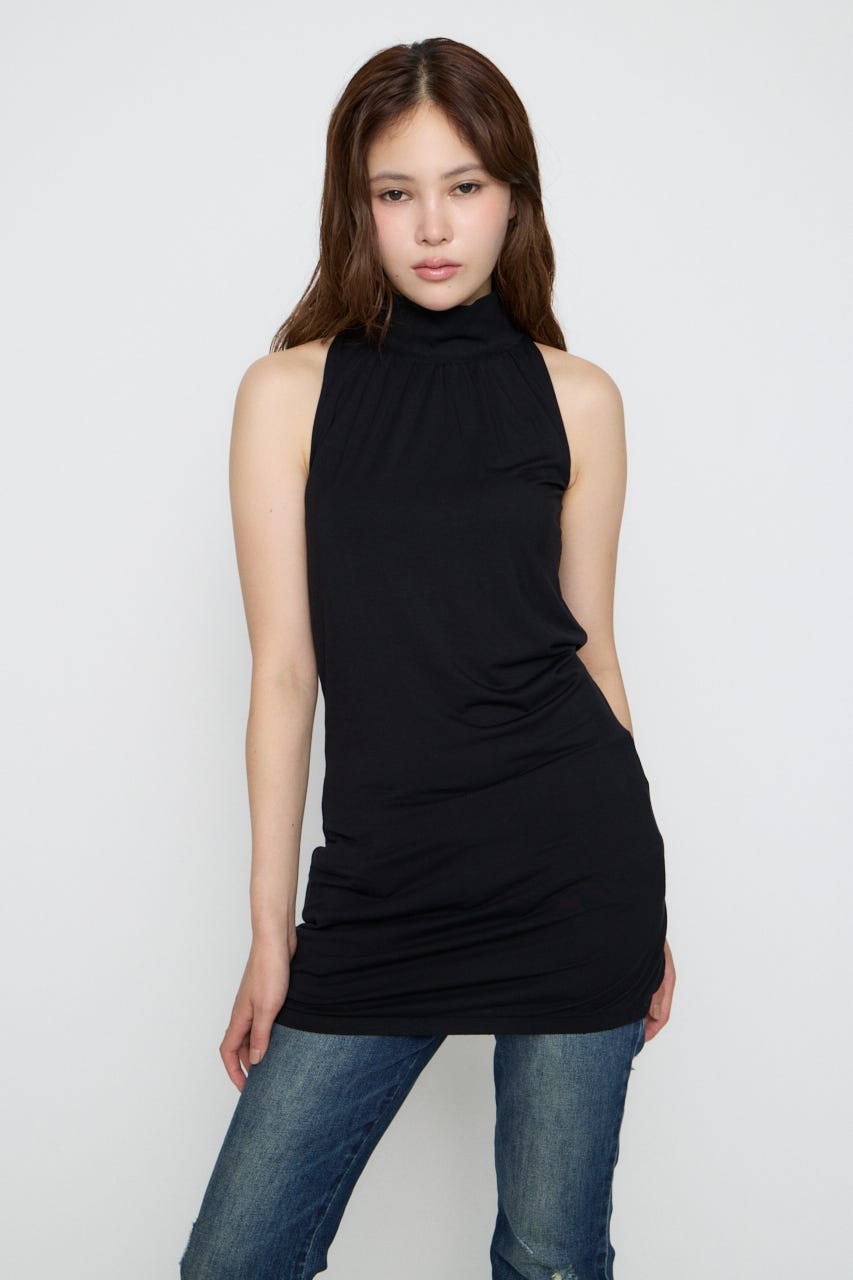 HEM BALLOON ミニワンピース BLK S