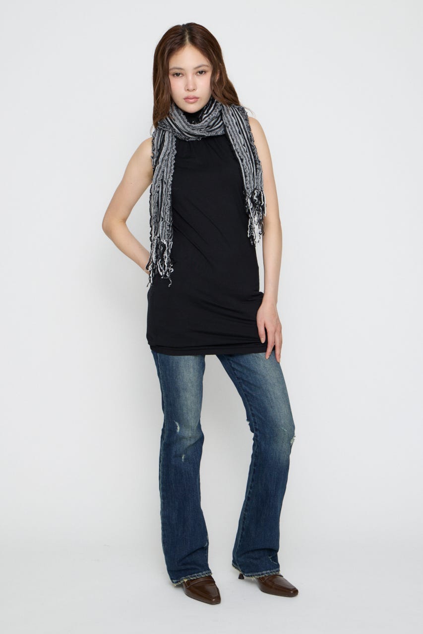 HEM BALLOON ミニワンピース BLK S