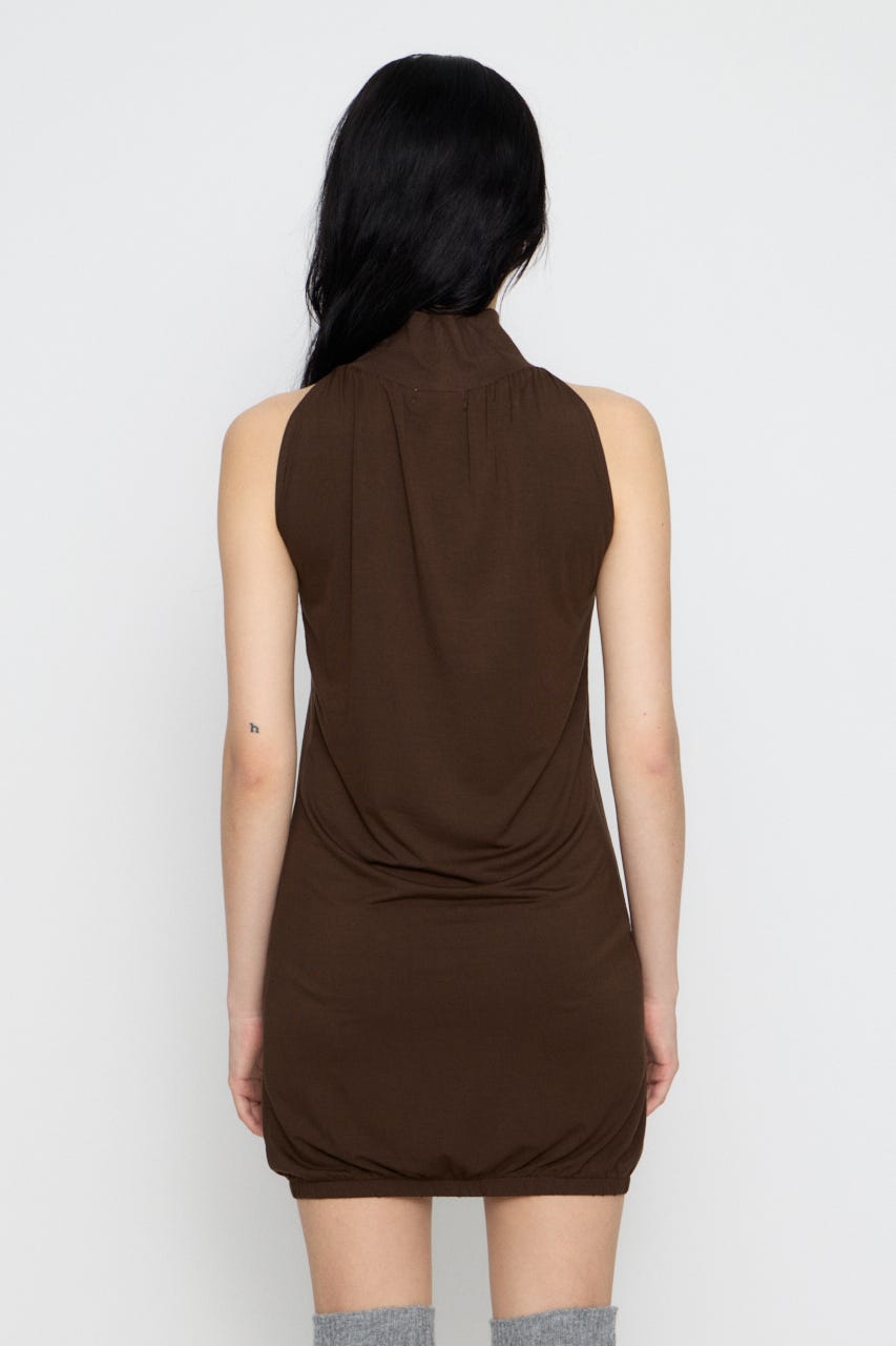 HEM BALLOON ミニワンピース BRN M