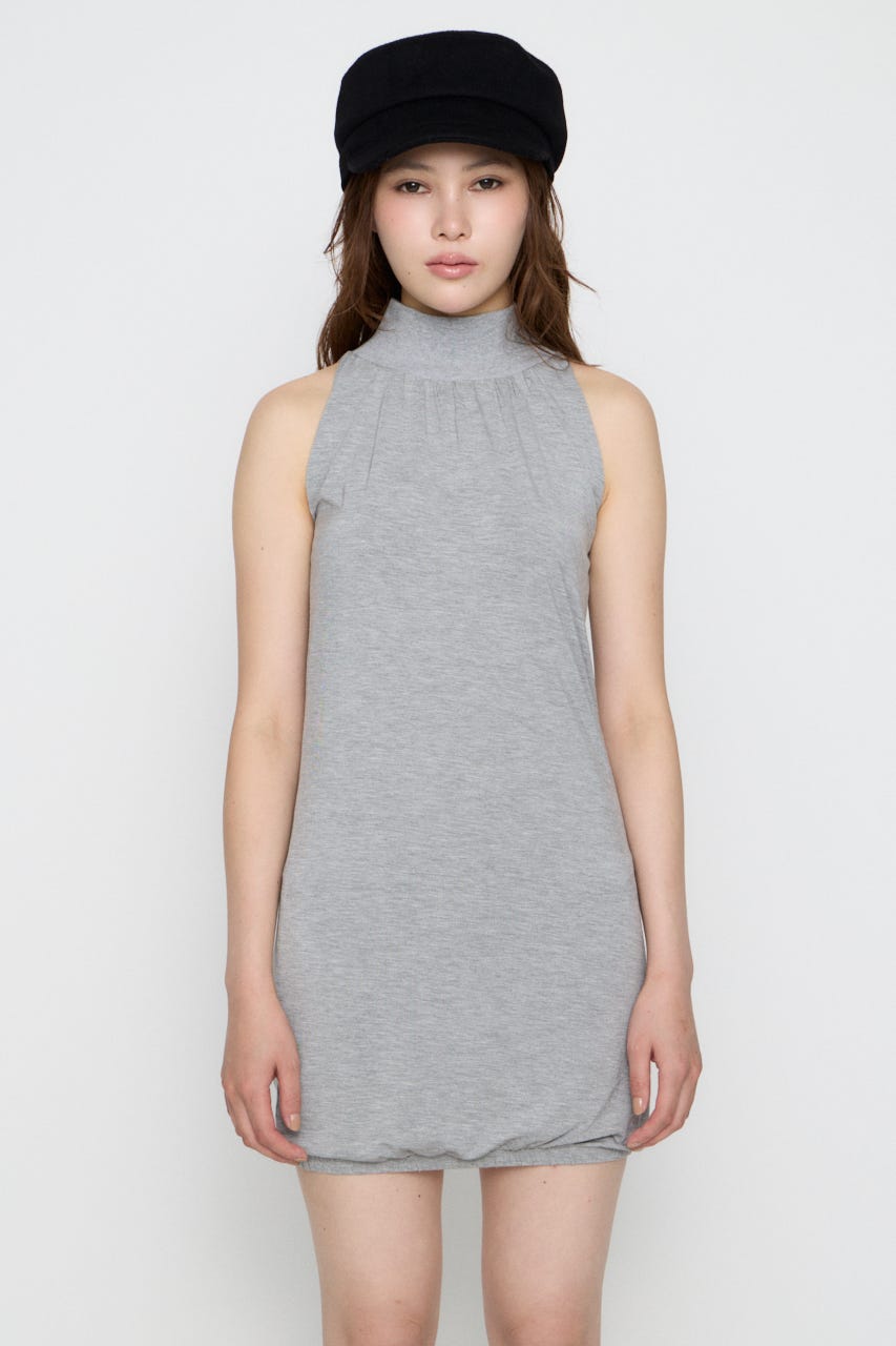 HEM BALLOON ミニワンピース T.GRY S