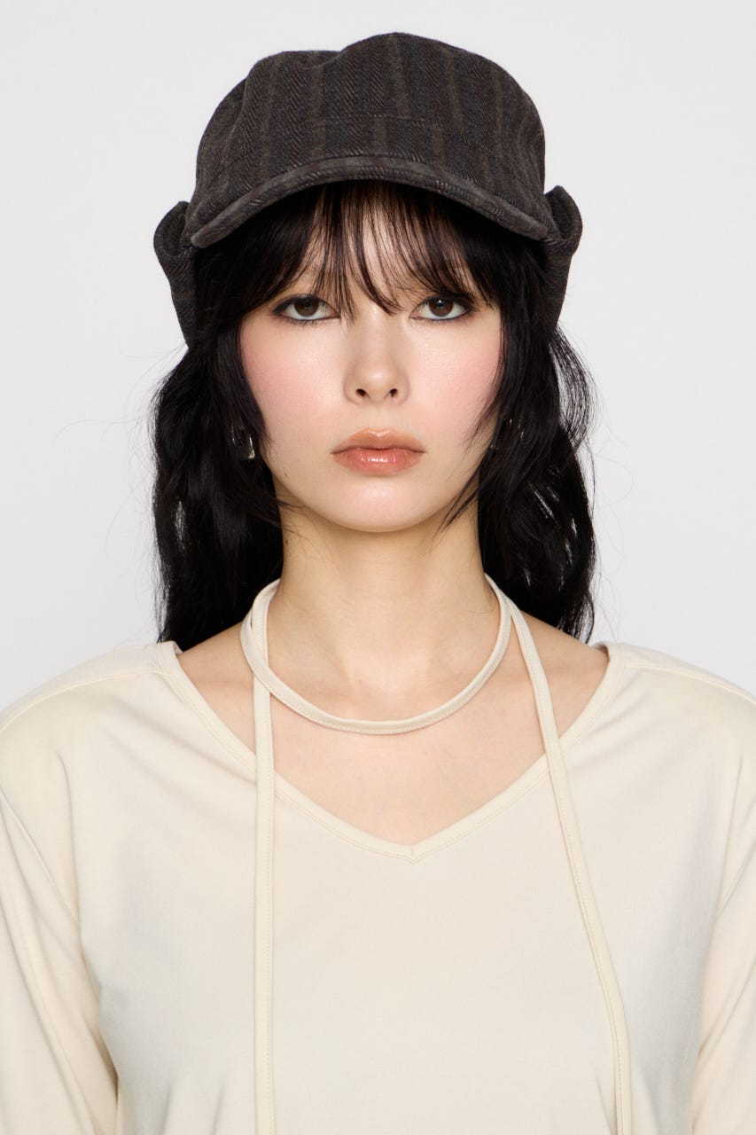 SHOULDER PAD ミニワンピース IVOY S